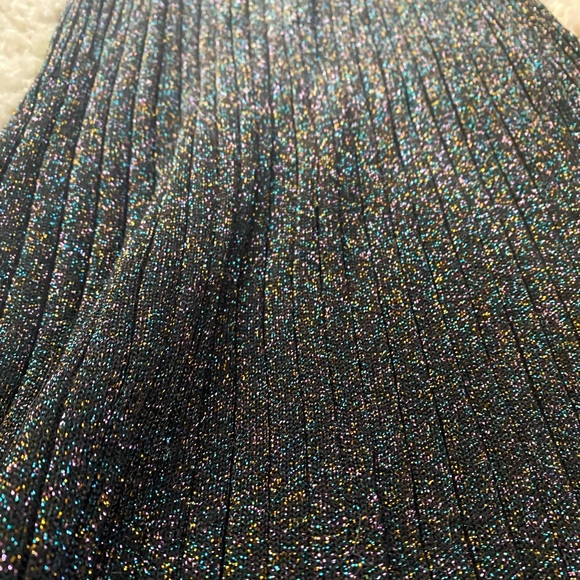 Vintage Sparkly Knit Long Dress - Picture 3 of 5